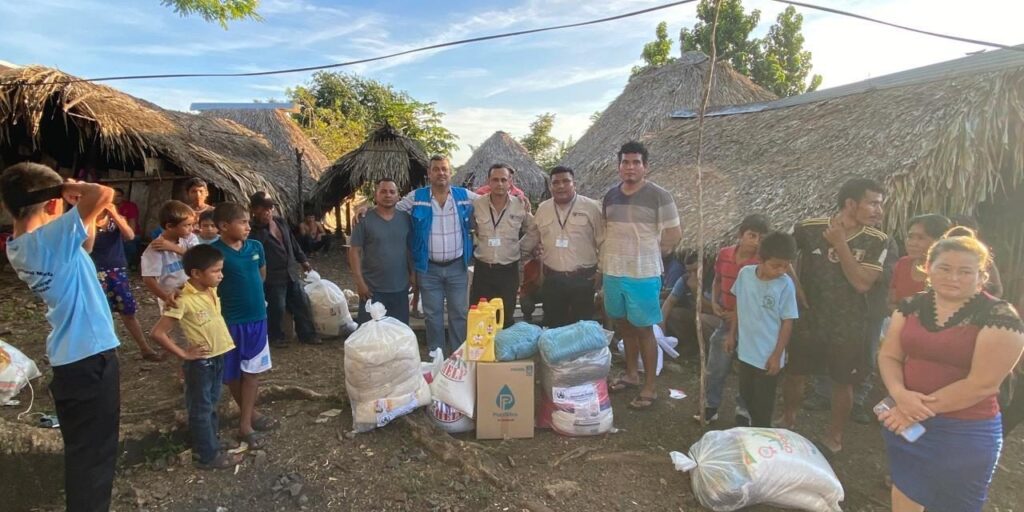 EL FODES BRINDA ASISTENCIA ALIMENTARIA A FAMILIAS DE LA COMUNIDAD LAGUNA LARGA EN PETÉN