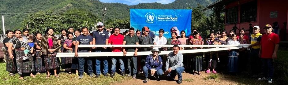 MIDES APOYA PROYECTOS DE AGUA Y SANEAMIENTO EN COMUNIDADES DE SOLOLÁ Y TOTONICAPÁN