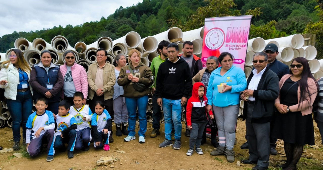CINCO COMUNIDADES DE SAN MARCOS RECIBEN TUBERÍA PARA PROYECTOS DE AGUA Y SANEAMIENTO